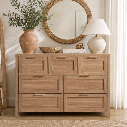 Gracie Oaks Allenside 7 - Drawer Dresser & Reviews | Wayfair