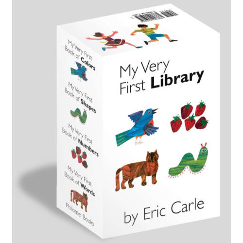 My Very First Library: My Very First Book of Colors, Shapes, and Words by Eric Carle, Board Book