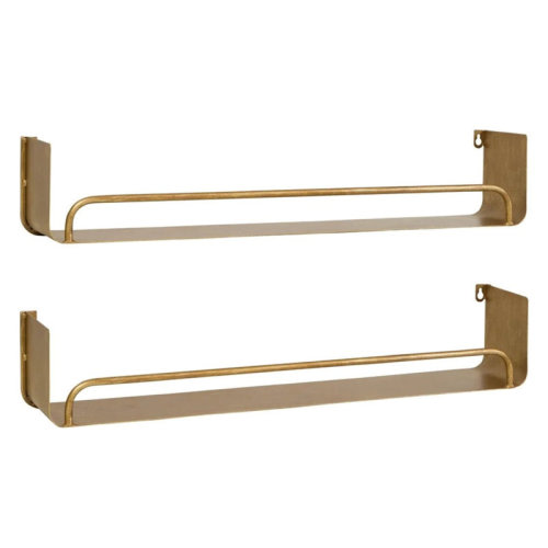 Wade Logan® Syler Metal Modern Wall Shelf Set & Reviews | Wayfair
