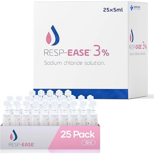3% Saline Solution for Moisturizing of The Airways - Sodium Chloride 3% for Nose, Nasal Cleanse for Adults and All Ages - 125ml / 4.23 fl oz