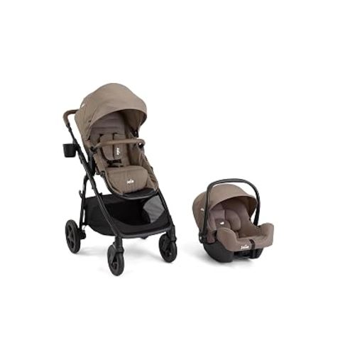Joie Baby Ginger 4-in-1 Stroller & Rue Car Seat Travel System, Lightweight
