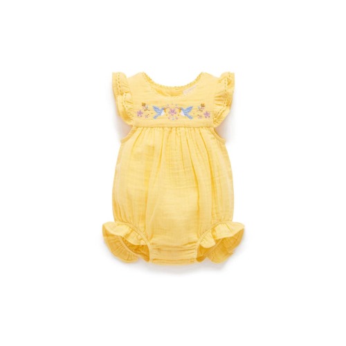 Embroidered Bodysuit, 6-12M