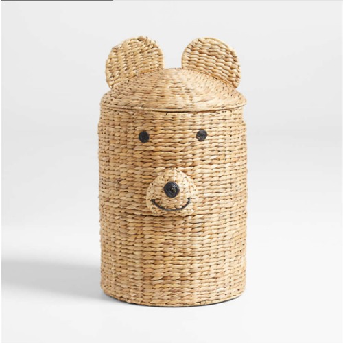 Bear Woven Kids Hamper with Handles
