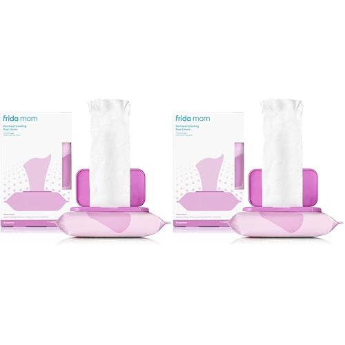 Frida Mom Witch Hazel Perineal Cooling Pad Liners for Postpartum Care, (24ct) (Pack of 2)