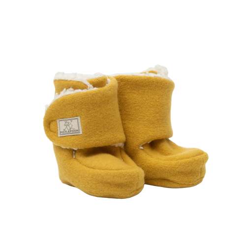 Pickapooh Boiled Wool Booties | Organic Baby Booties for Stroller & Carrier – Lovely Margarethe
