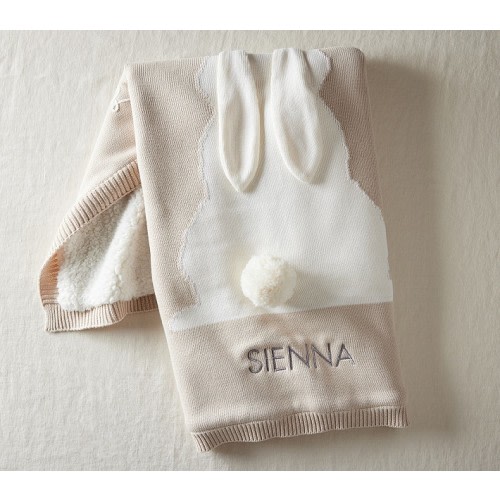 Some Bunny Loves You Baby Blanket