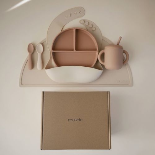 Mushie Stage 2 Feeding Kit (Natural / Shifting Sand)