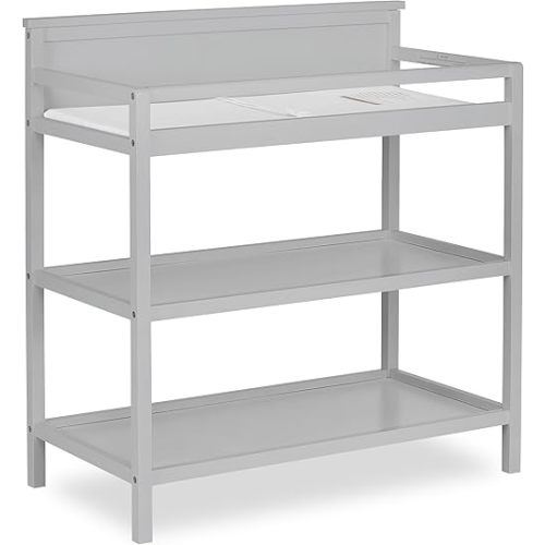 Dream On Me Jax Universal Changing Table, Pebble Grey 34x20x40 Inch (Pack of 1)