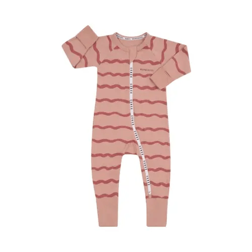 Bonds Wondercool Wondersuit Zip Squiggly Ceramic Dust | Baby Bunting AU