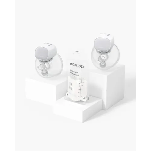 MomCozy S9 Pro Bag Bundle: Double S9 Pro Pumps and Breastmilk Storage Bags