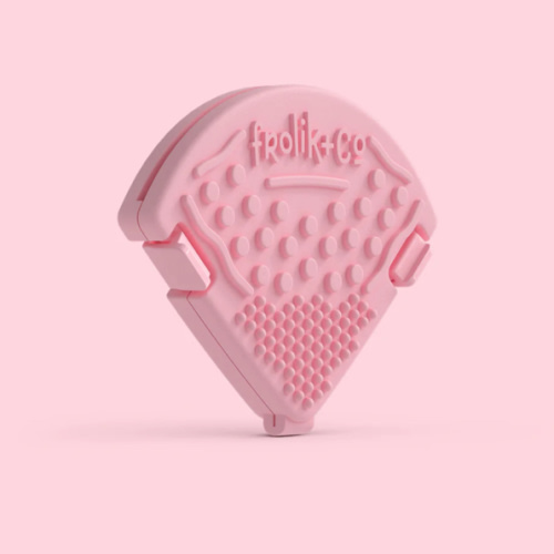 Dusty Rose Toothi Teether – Gentle Teething Relief – Frolik+Co