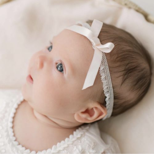 Elizabeth Ribbon Headband – Baby Beau and Belle