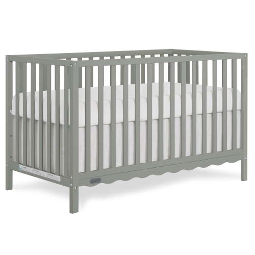 Dream On Me Synergy Wave 5-in-1 Convertible Crib, Seagrass