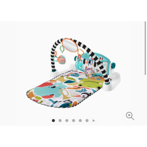 Free Shipping! Fisher-Price Glow and Grow Kick & Play Piano Gym Baby Playmat with Musical Learning Toy, Blue - Walmart.com