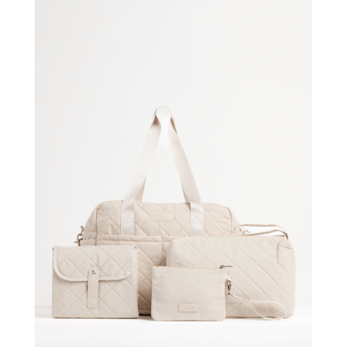 Ultimate Nappy Bag Bundle - Sand