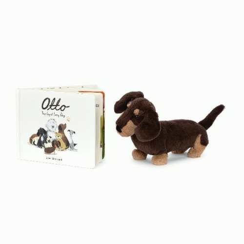 Otto the Loyal Long Dog Book | Jellycat