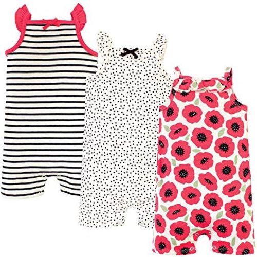 Touched by Nature baby-boys Organic Cotton Rompers
