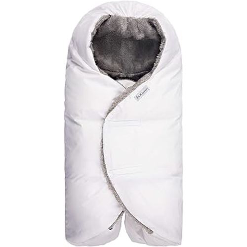 7 A.M. 7AM Enfant Nido Baby Wrap - Multifunctional Car Seat Cover for Baby Boy & Girl, Winter Stroller & Car Seat Swaddle Blankets for Babies, Micro-Fleece & Plush Lined (Small)