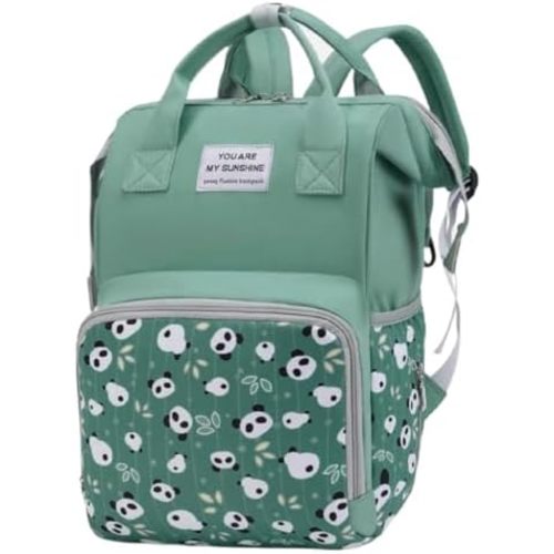 Baby Diaper Bag Backpack - Baby Boy Diaper Bag With Insulated Bottle Pockets & Stroller Straps - Pañaleras para Bebe - Toddler Diaper Bag Backpack - Travel Diaper Bag - Unisex Baby Bag. Green