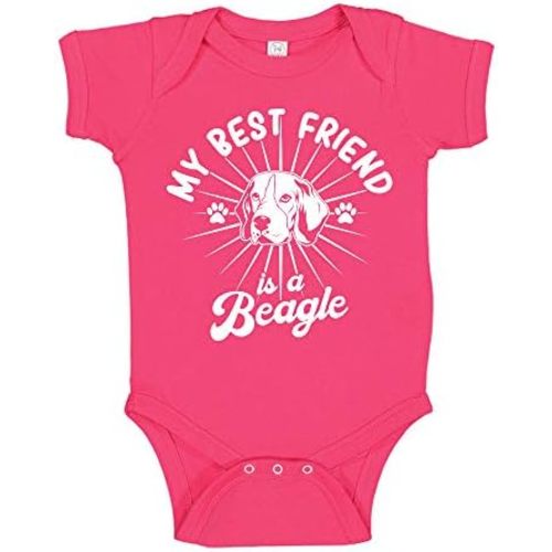 My Best Friend is A Beagle Baby Bodysuit/Toddler T-Shirt Dog Clothing Gift