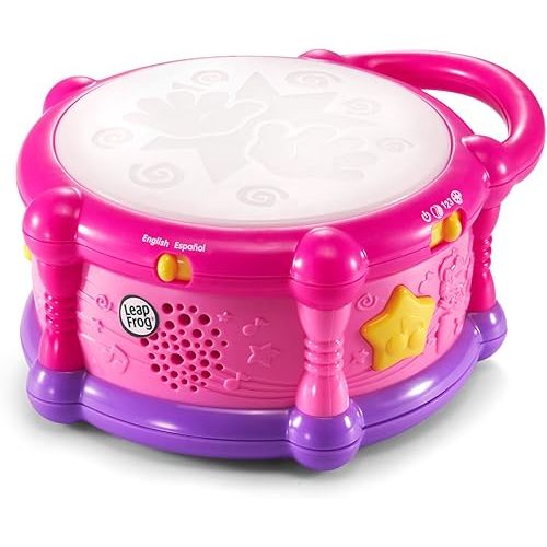 LeapFrog Learn and Groove Color Play Drum Bilingual, Pink