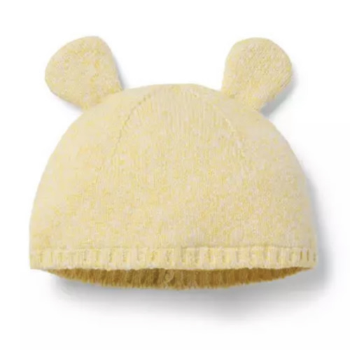 Baby Sunny Yellow Heather Disney Winnie the Pooh Baby Beanie by Janie and Jack