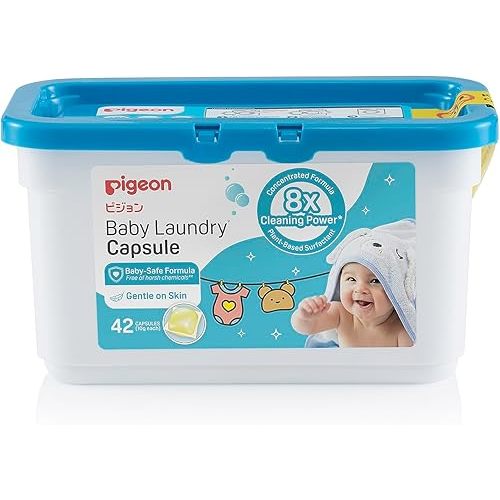 Pigeon Baby Laundry Capsules (42-Pieces)
