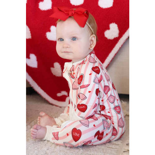 Sweet Like Candy Convertible Zip Romper | Pink