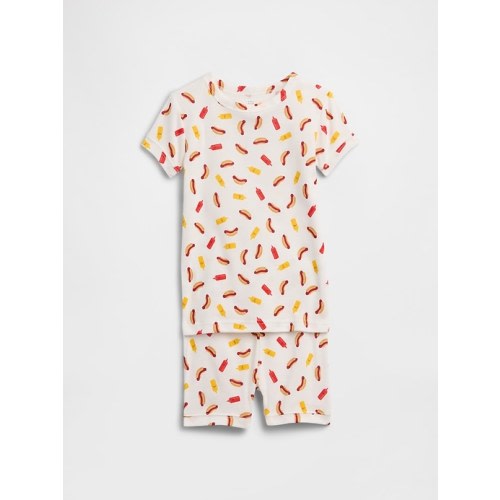 Kids & babyGap 100% Organic Cotton Hot Dog PJ Set