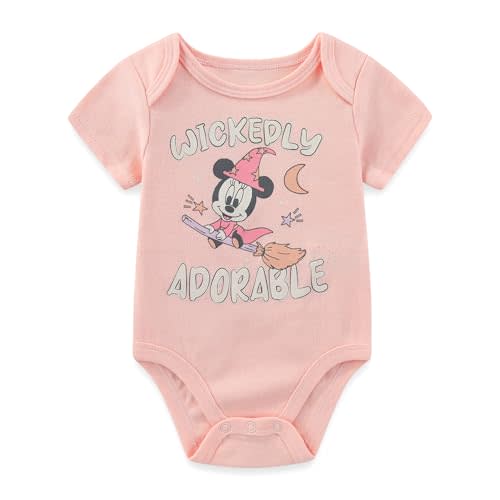 Disney Minnie Mouse Baby Girls Halloween Bodysuit for Newborn and Infant