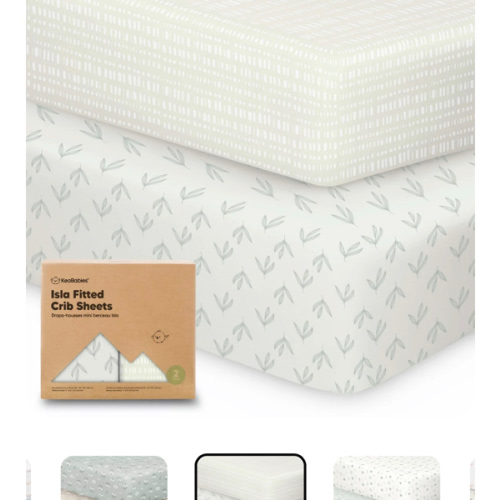 Isla Fitted Crib Sheets