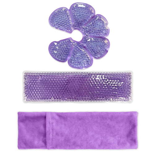 2pcs Reusable Perineum Cooling Pads And Breast Hot And Cold Compress Ice Packs, Postpartum Cold Compress Gel Bead Ice Packs for Women Pregnancy And Postpartum Use