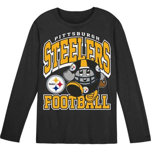 NFL Team Apparel Toddler Pittsburgh Steelers Black Get Out the Way Long Sleeve Shirt | Dick's Sporting Goods