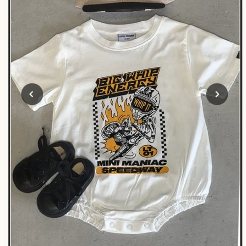 Big Whip Energy Baby Romper | Little Trouble
