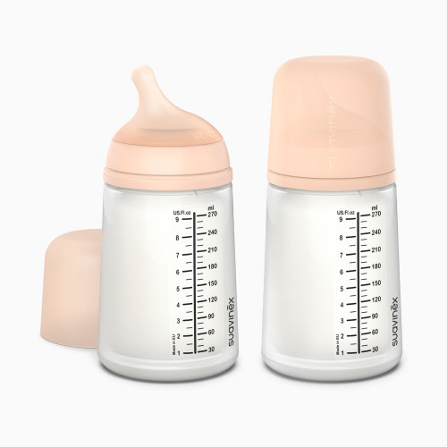 Suavinex Zero Zero Anti-Colic Bottle - Fair, 9 Oz, 2