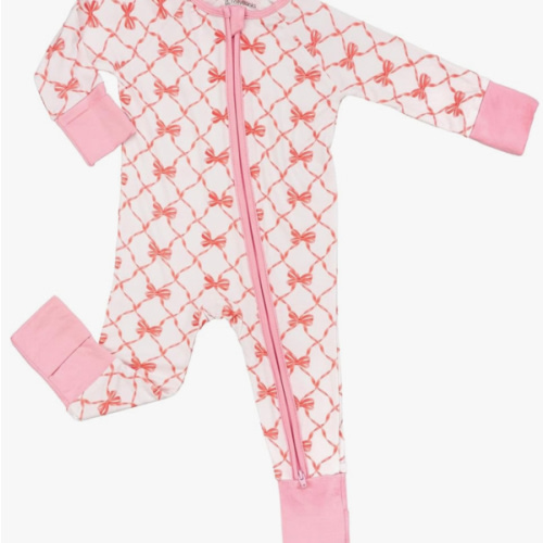 LollyBanks Baby Pajamas, 2-Way Zipper Romper, 95% Viscose Made from Bamboo and 5% Spandex, Baby Sleepers
