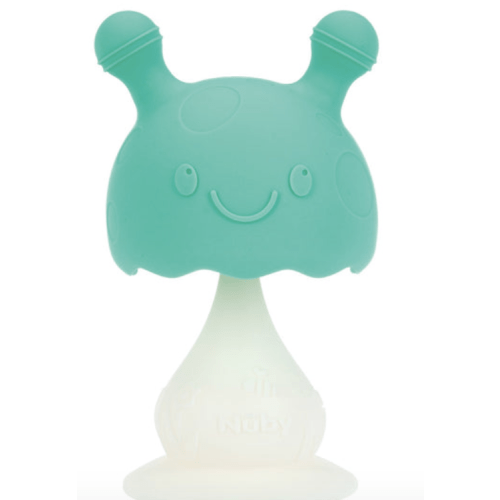 Mushroom Bobble Head Teether Toy