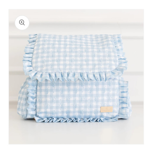 Ruffled Nylon Diaper Bag – Hollis