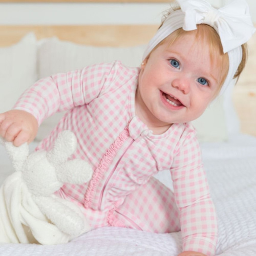 One Piece Footie Pajamas, Modal Blend