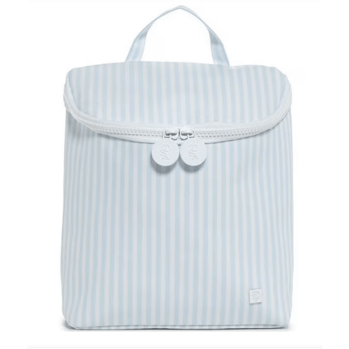 TRVL Design Pimlico Stripe Take Away Insulated Lunch Bag - Blue