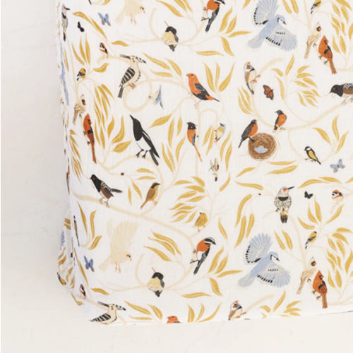 For the Birds Crib Sheet