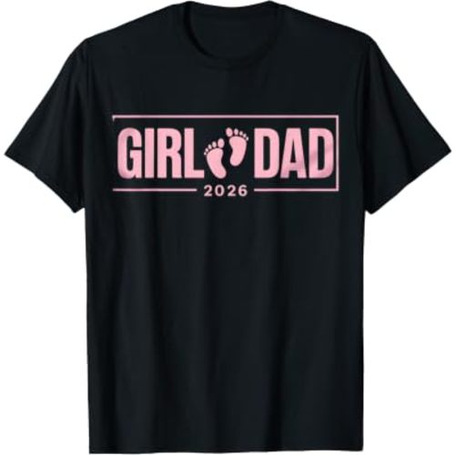 New Dad Est. 2026 Father 2026 Girl Boy Dad 2026 Baby Daddy T-Shirt
