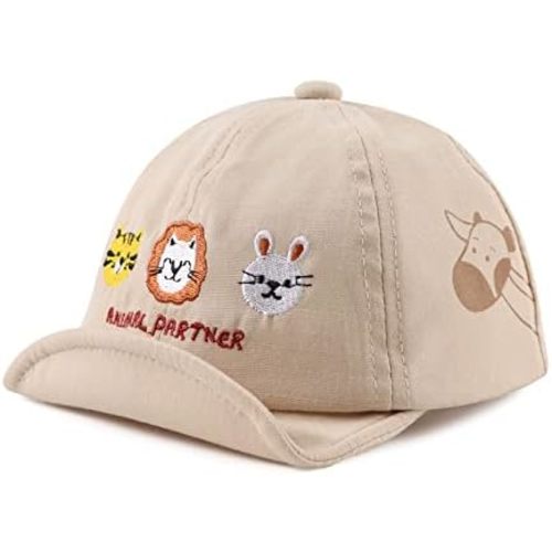 JANGANNSA Baby Duck Cap Infant Kids Sun Hat Bear Cute Cartoon Caps Spring Summer