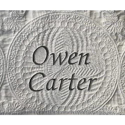 Personalized Baby Blanket Baby Quilt Monogrammed Blankets for Boys and Girls Embroidered Baby Gifts Full Name