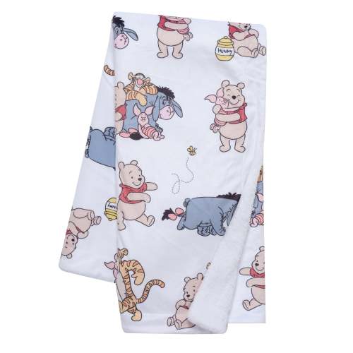 Disney Baby Winnie the Pooh & Friends Fleece Baby Blanket – Lambs & Ivy