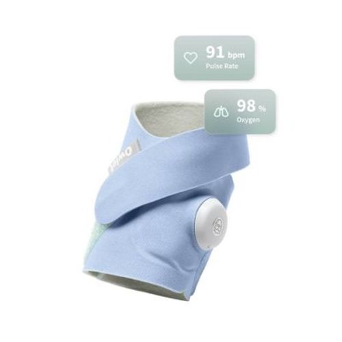 Owlet Dream Sock Baby Monitor - Exclusive Blue Mist