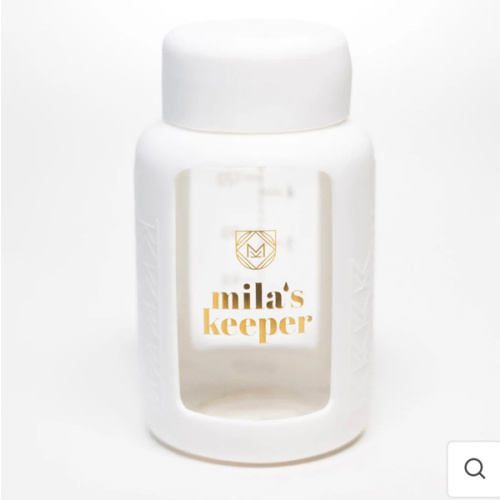 Glass Attachment Bottles for Medela Manual Breast Pump (Set of 2) Standard Size | Mila's Keeper