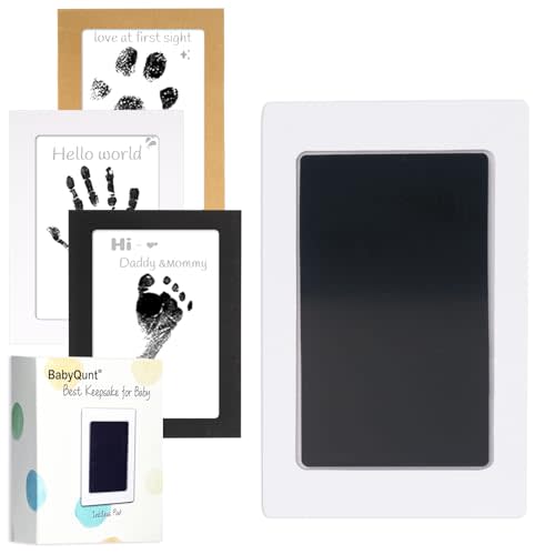 Inkless Baby Hand and Footprint Kit, 1 Pack | Clean-Touch Pads, For Newborn