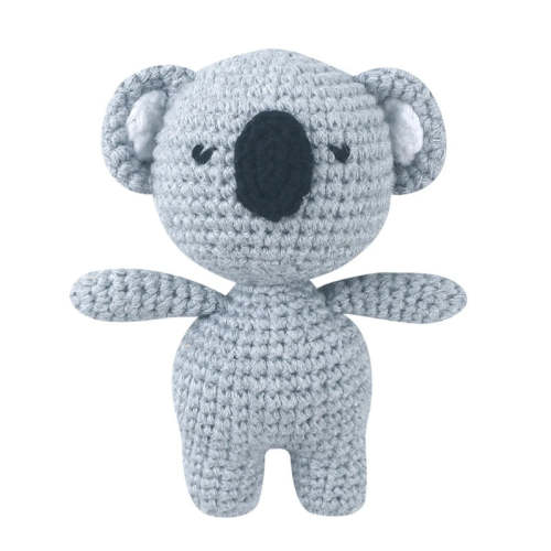 Handmade Crochet Animal Plush Rattle - 12 Adorable Designs