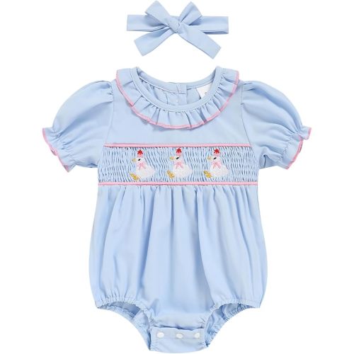 GRNSHTS Baby Girl Romper Newborn Clothes Bodysuit Jumpsuit Baby Girl Clothes Outfit 0-18M